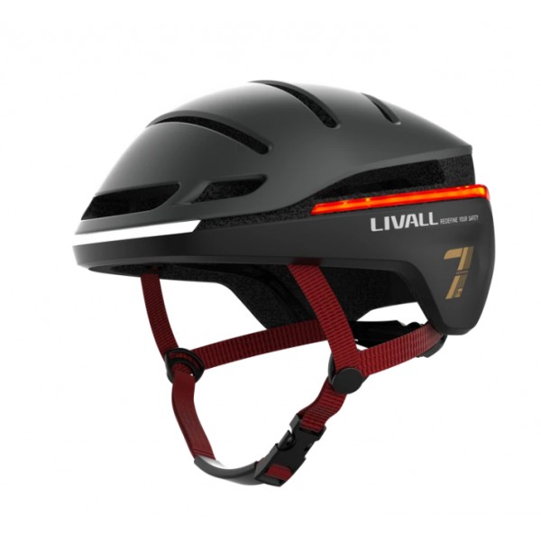 Casco Para Bicicletas/Scooter Livall Evo21, Talla L, Color Negro (LIV-LEVO21-5340)