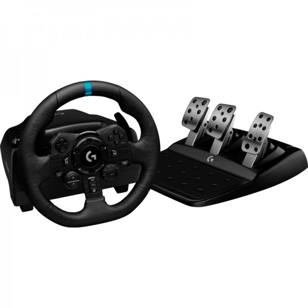 Volante Logitech G923 Trueforce Para Ps4, Pedales Incluidos