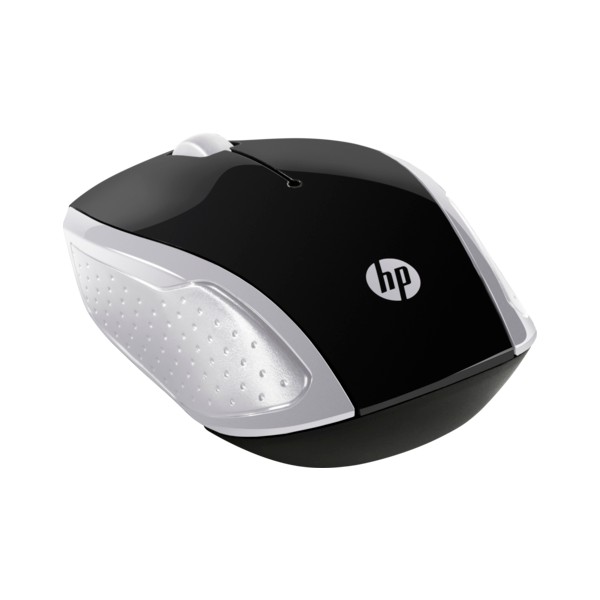 Mouse Hp 200 Inalámbrico (Dongle Usb, Plateadonegro)