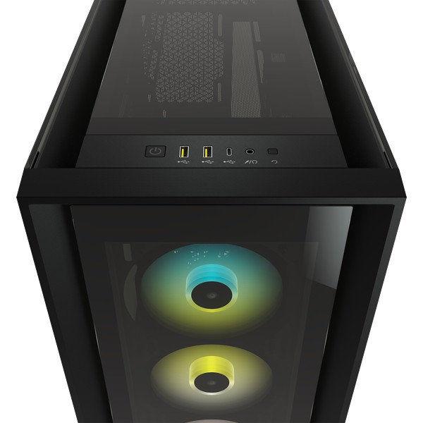 Icue 5000x Rgb Midi Tower Negro (CC-9011212-WW)