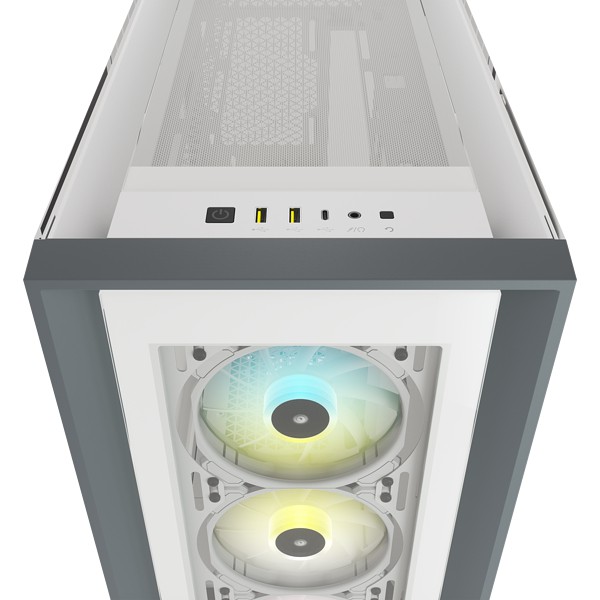 Icue 5000x Rgb Midi Tower Blanco (CC-9011213-WW)