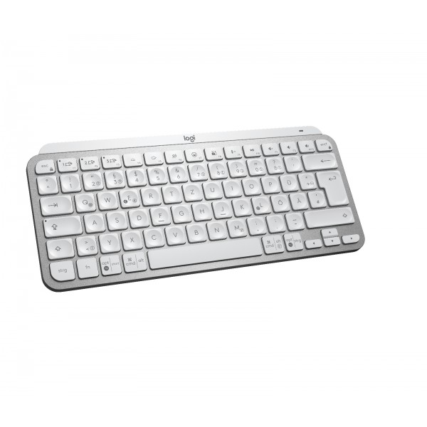 Mx Keys Mini Teclado Rf Wireless + Bluetooth Aluminio, Blanco (920-010477)