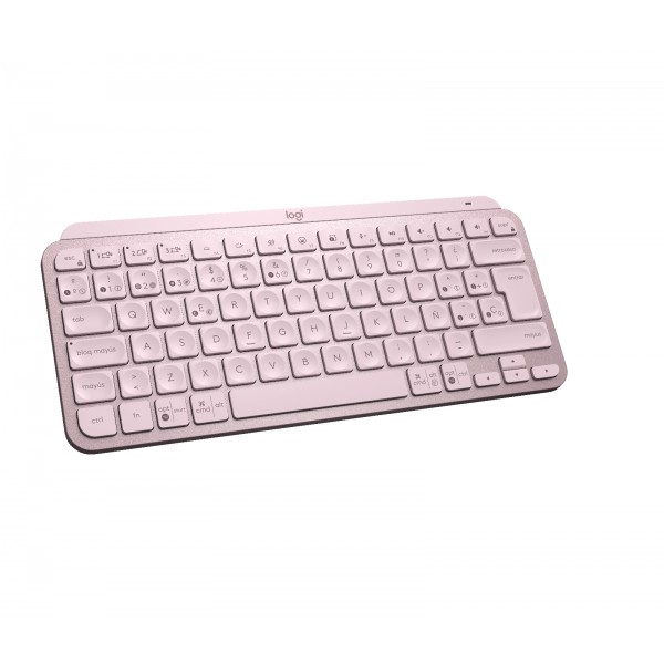 Mx Keys Mini Teclado Rf Wireless + Bluetooth Rosa (920-010478)