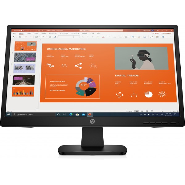 Monitor HP P22Va G4 21.5 1920 X 1080 Pixeles Full Hd Led Negro (453D2AA#ABA)
