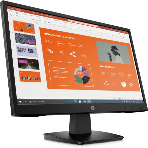 Monitor HP P22Va G4 21.5 1920 X 1080 Pixeles Full Hd Led Negro (453D2AA#ABA)