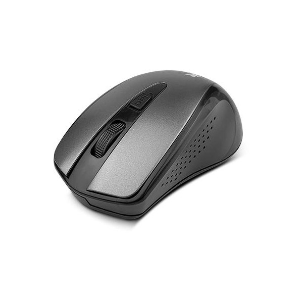 Mouse Xtech - Xtm-315Gy 2.4 Ghz - Wireless - Aluminum Gray - 4-Button 1600Dpi