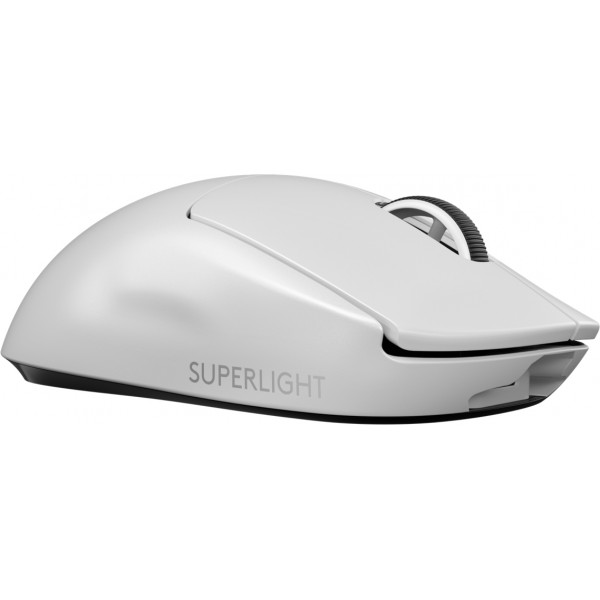 Mouse Logitech G Pro X Superlight, Wireless, Lightspeed, Sensor Hero, 25000dpi, 1000hz, Color Blanco (910-005941)
