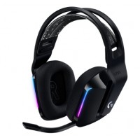 Audífonos Headset Gamer Inalámbrico Logitech G733, Lightspeed, RGB, USB-C, Multiplataforma, Color Negro