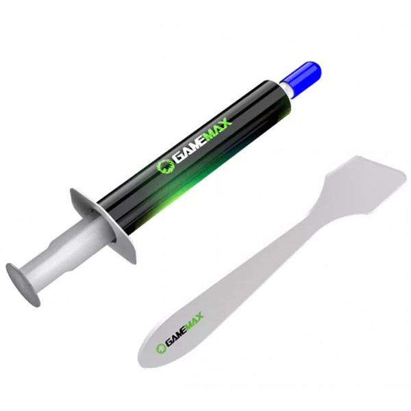 Pasta Disipadora Gamemax Tg3, 3g, 1000cps, Silicona 30%, Carbono 30%, Oxido Metalico 50% (GAMEMAX TG3)