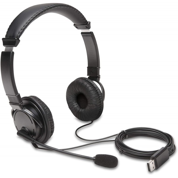 Audífonos USB con Microfono Kensington Hifi K97601Ww