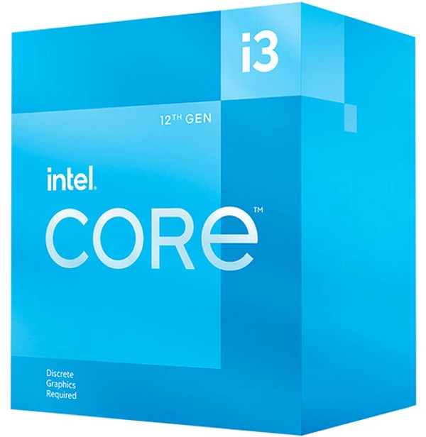 Procesador Intel Core i3-12100F Alder Lake, LGA 1700, 4 Core/8 Thread, 3.30/4.30 GHz, Sin Gráficos