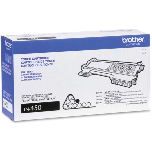 Tóner Cartridge Brother Tn-450 Black  (TN450)