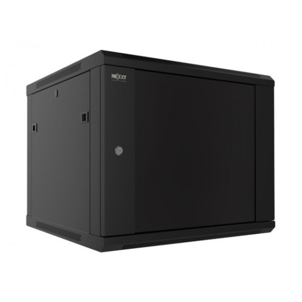 Gabinete Mural Fijo NEXXT 12U 60x45cm 1 Ventilador
