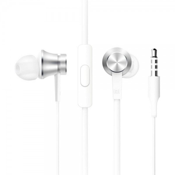 Xiaomi Mi Basic Auriculares Internos Con Micro En Oreja, Basic Silver, 14274 (14274)