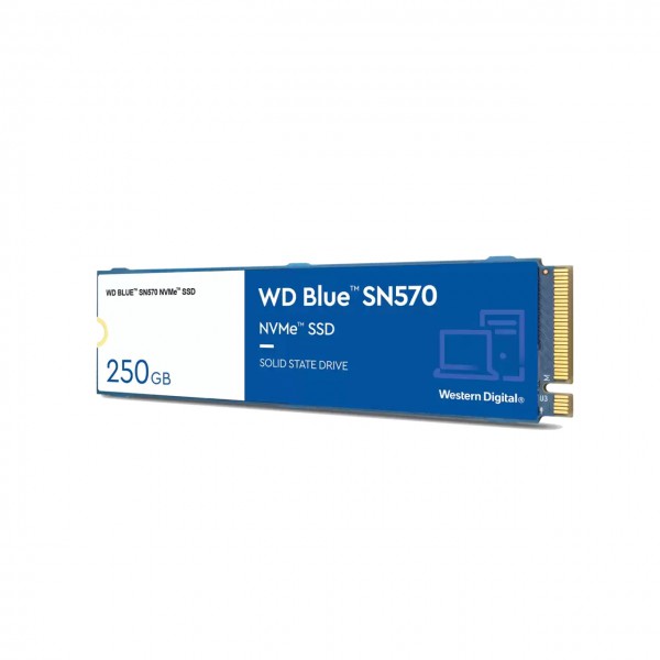 Unidad de Estado Sólido Western Digital Blue Sn570 M.2 250 GB Pci Express 3.0 Nvme (WDS250G3B0C)