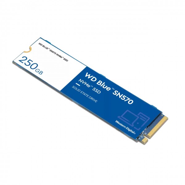 Unidad de Estado Sólido Western Digital Blue Sn570 M.2 250 GB Pci Express 3.0 Nvme (WDS250G3B0C)