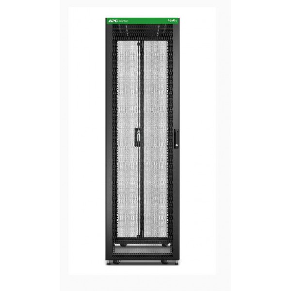 Easy Rack 600mm,  42u,  1200mm Con Techo, Panel Lateral, Ruedas, Pies Y Soportes, Negro (ER6222)