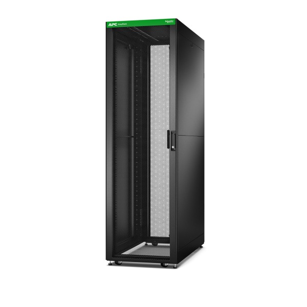 Easy Rack 600mm,  42u,  1200mm Con Techo, Panel Lateral, Ruedas, Pies Y Soportes, Negro (ER6222)