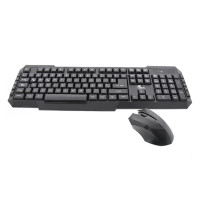 Kit Mouse y Teclado Xtech Xtk309S Conectividad Inalámbrica 2.4 Ghz Negro