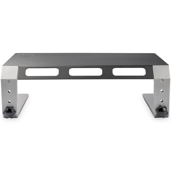 Base Para Monitor - Riser De Acero Y Aluminio - Soporte De Altura Ajus (MONSTND)