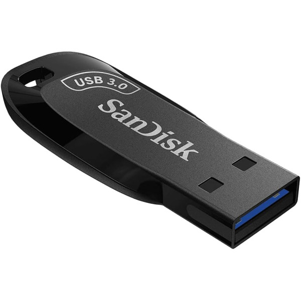 Pendrive Sandisk 64GB Usb 3.0 High Speed Tipo A, 3.0, 100 Mb,S, Sin Tapa, Negro (SDCZ410-064G-G46)