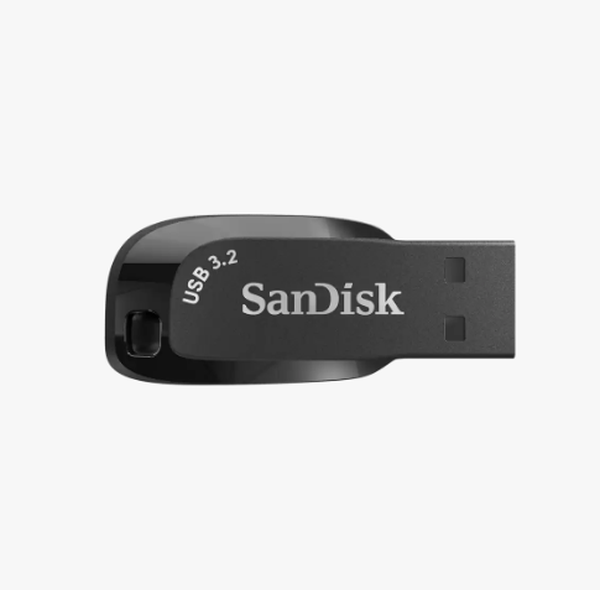 Pendrive Sandisk 64GB Usb 3.0 High Speed Tipo A, 3.0, 100 Mb,S, Sin Tapa, Negro