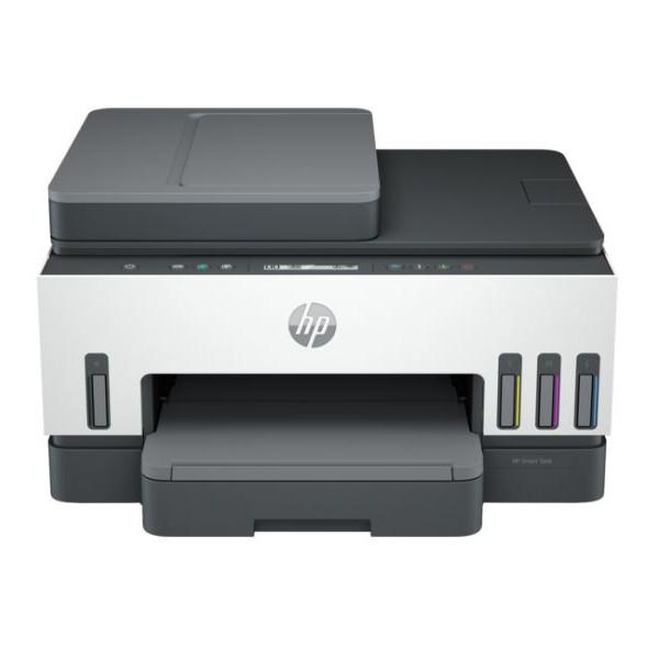 Impresora Multifuncional HP Smart Tank 750, Tinta Color, 9Ppm, 1200Ppp, Wi FibluetoothlanUSB
