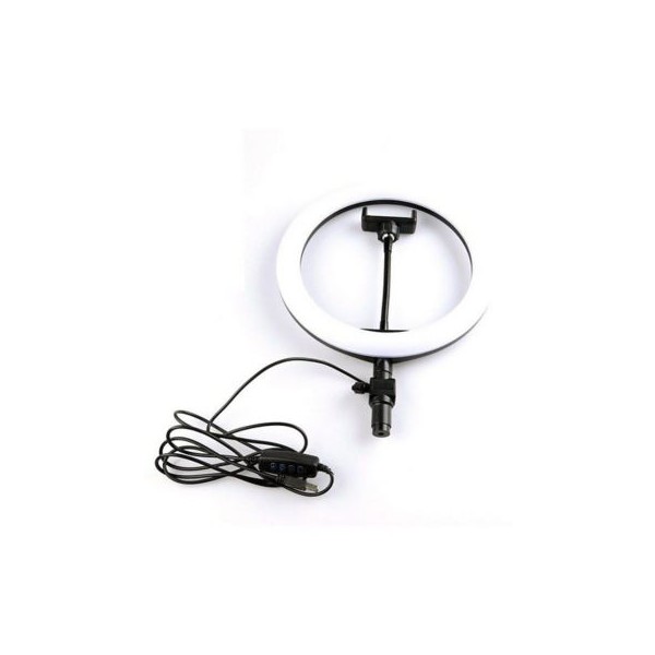 Aro de Luz Led 10 Aro de Luz Led 10 con trípode para teléfonos (30503)