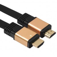Cable Hdmi 5 M Full Hd y 1080P3D 1.4V Plano Negro 03203