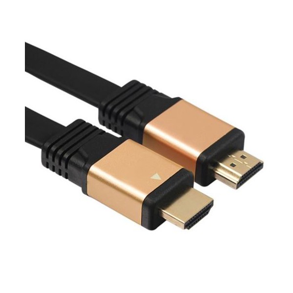 Cable Hdmi 5 M Full Hd y 1080P3D 1.4V Plano Negro 03203