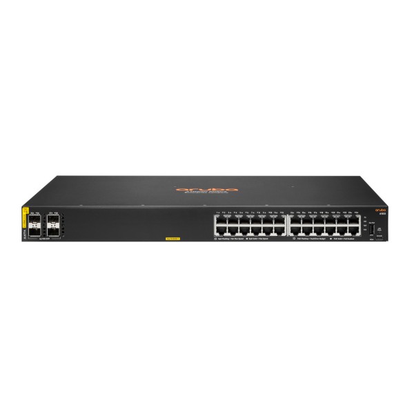 Aruba 6100 24g Class4 Poe 4sfp+ 370w Gestionado L3 Gigabit Ethernet (1 (JL677A)