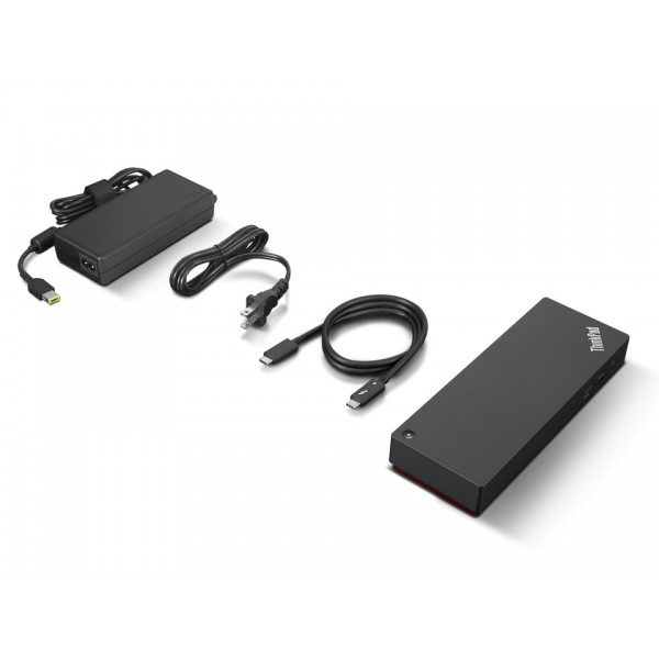 Thinkpad Universal Thunderbolt 4 Alámbrico Negro (40B00135IT)