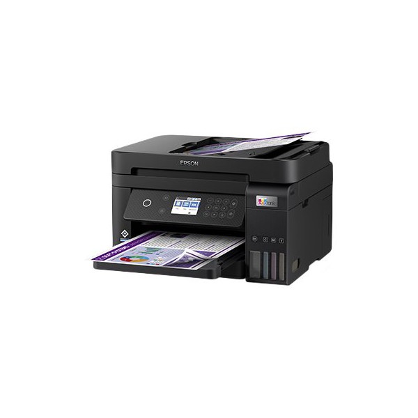 Impresora Epson Ecotank L6270, Cmyk, 1200dpi, 20ppm, Wi-Fiethernetusb (C11CJ61303)