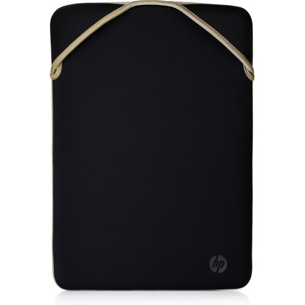 Funda Protectora Reversible para Portátil de 15.6 Pulgadas Dorada