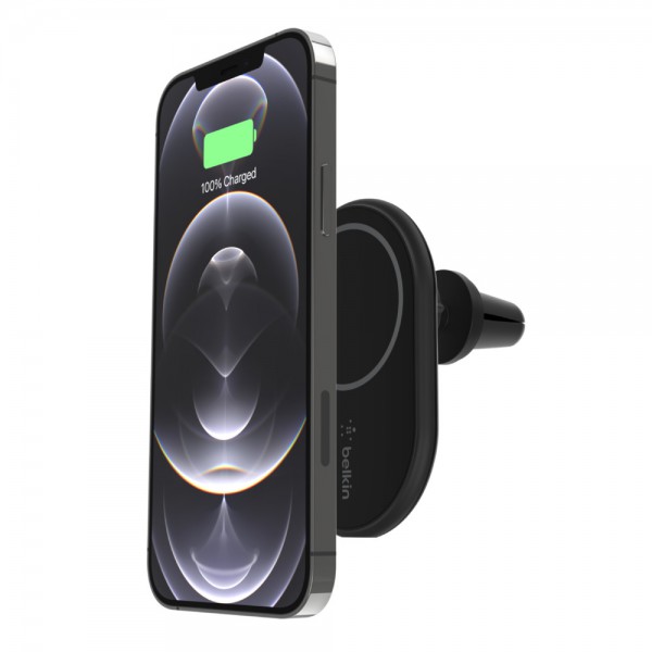 Soporte Magnético Para Auto Con Carga Inalámbrica 10W Belkin (WIC004BTBK-NC)