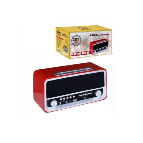 Radio Retro Irt 06, Inambrico, Bluetooth, 6w, 1.200 Mah, I005btretro06 (I005BTRETRO06)