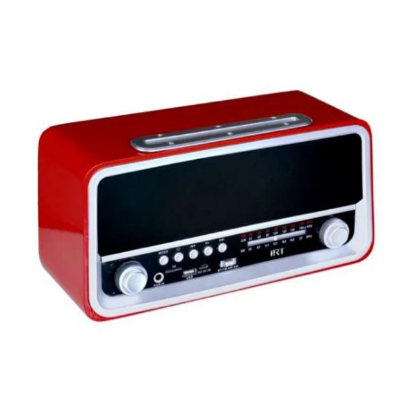 Radio Retro Irt 06, Inambrico, Bluetooth, 6w, 1.200 Mah, I005btretro06 (I005BTRETRO06)