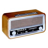 Radio Retro Irt Inalámbrico, 1.200 Mah, Bluetooth, 6w, I005btretro07