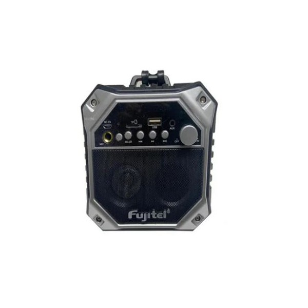 Parlante Bazooka Fujitel, Bt, Portable, 15w, Usb, Bluetooth, 100hz20 Khz, I160bazgps4045n (I160BAZGPS4045N)