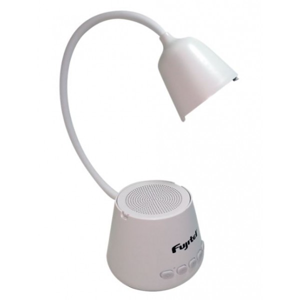 Lámpara Parlante Fujitel Bt, Fm, Usb, Aux, 3w5w, 1200mah, Micro Sd