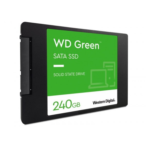 Disco Sólido SSD Western Digital Green 240GB 2,5 Pulg. SATA (WDS240G3G0A)
