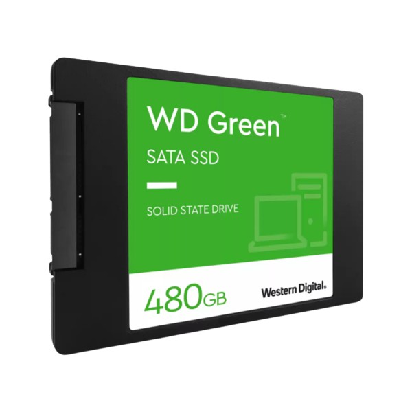 Disco Sólido SSD Western Digital Green 480GB 2,5 SATA III (WDS480G3G0A)
