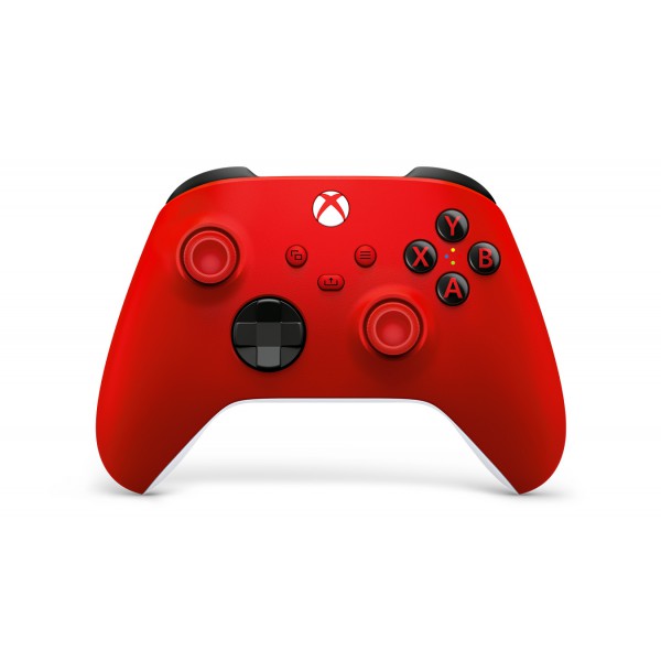 Xbox Wireless Controller Rojo, Blanco Gamepad Analogico/Digital Androi(Bad Box) (QAU-00011)