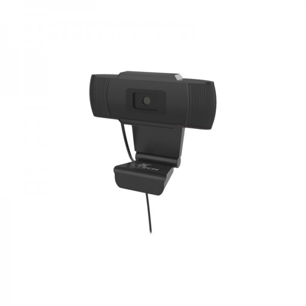 Webcam Xtech Xtw 720, Microfono Integrado, Color Negro