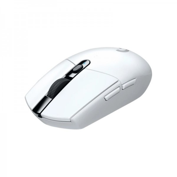 Mouse Gamer Logitech G305 Lightspeed, Wireless Dongle Usb, 6 Botones, 12000dpi, 1ms, Blanco (910-005290)