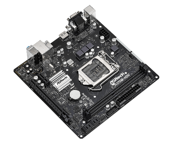 Placa Madre Asrock H370M-HDV Socket 1151  8, 9 Gen (90-MXBF40-A0UAYZ)