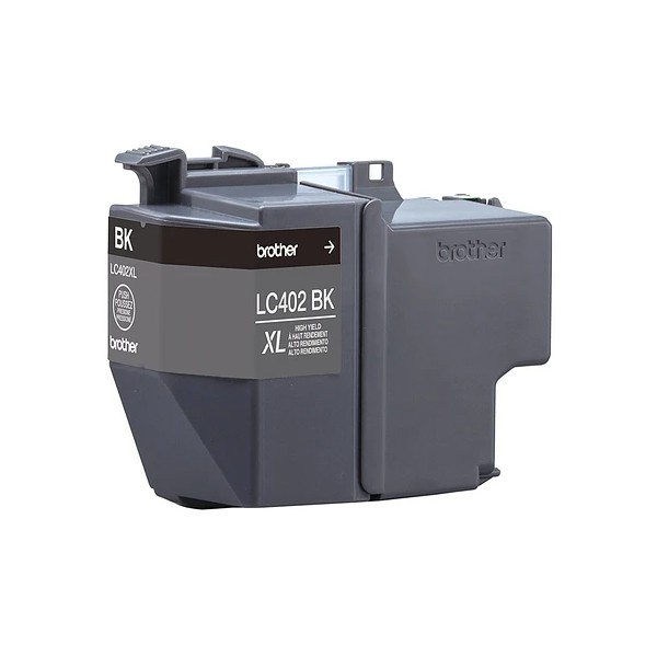 Cartucho De Tinta  
 Brother Lc402xlbks, Rendimiento 1500 Paginas, Negro (LC402XLBKS)