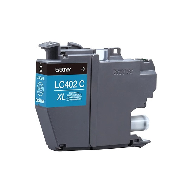 Cartucho de Tinta  Brother Lc402Xlms, Rendimiento 1500  Pág, Cian (LC402XLCS)