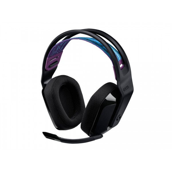 Audífonos Gamer Logitech G535 Lightspeed, Overear, Receptor Usb Wireless, Usbc, Negro