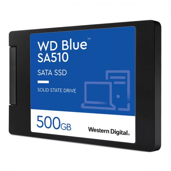 Disco Sólido Ssd Western Digital Blue 500GB Sa510 2.5  Serial Ata Iii (WDS500G3B0A)